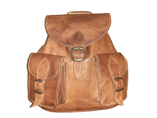 Mochila Fez doble Bolsillo Pequeña-0